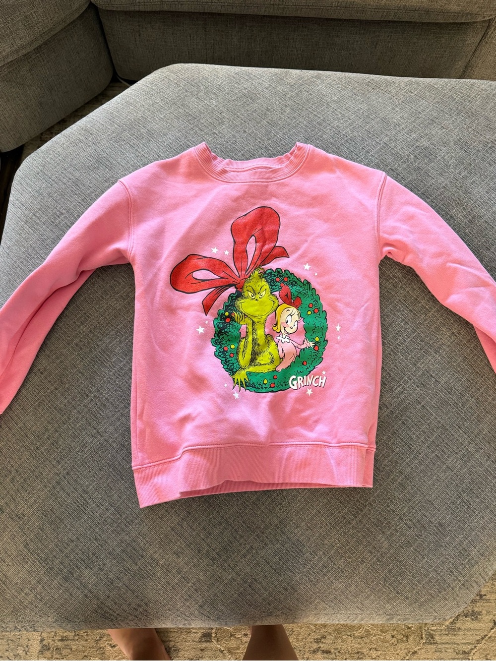 The grinch girls sweatshirt